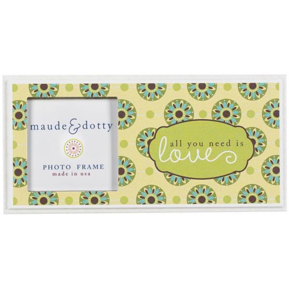Danielson Designs Maude & Dotty Photo Frame "All You Need is Love", New